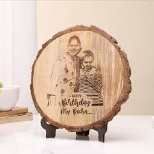 10 inch Wooden Engraving - Photo Engraving